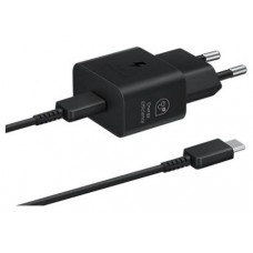 CARGADOR SAMSUNG EP-T2510 USB-C 25W GAN NEGRO CON CABLE