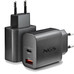 NGS CARGADOR GAN ULTRARAPIDO 30W USB-C+ USB-A