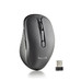 NGS Raton Inalambrico Recargable Silencioso Negro