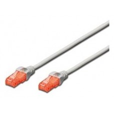 CABLE RED EWENT CAT6 U/UTP 10m GRIS