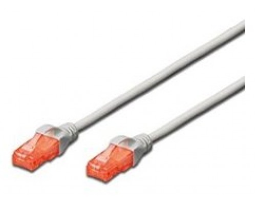 CABLE RED EWENT CAT6 U/UTP 10m GRIS