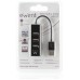 Ewent EW1123 MINI-HUB USB 4 Puertos Negro