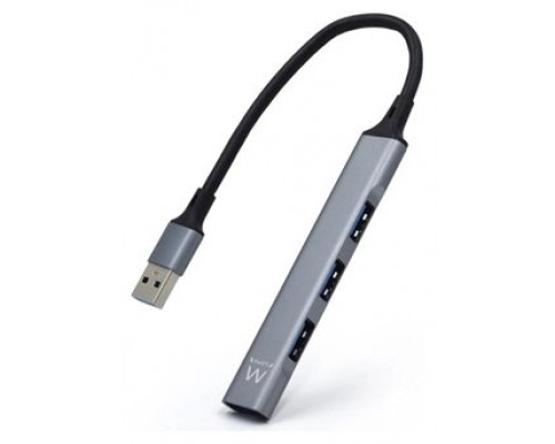 EWENT Hub Slim Usb 4 puertos