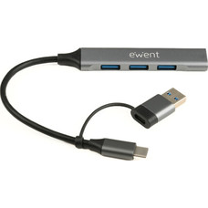 Hub ewent usb tipo c usb