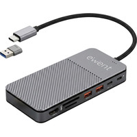 EWENT EW1156 8en1 Estación acopl. USB-C Caja SSD-5IA EWENT EW1156 8en1 Estación acopl. USB-C Caja SSD