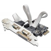 TARJETA PCI-E 2xSERIE 1xPARALELO EWENT