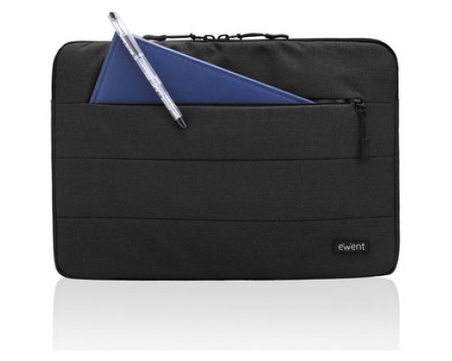 FUNDA PORTATIL EWENT CITY SLEEVE 15,6" COLOR NEGRO