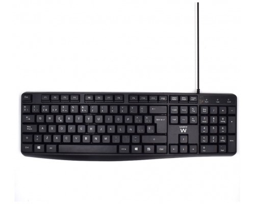 Ewent EW3001 teclado escritura silenciosa USB