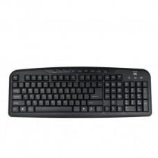 TECLADO EWENT MULIMEDIA PORTUGUES USB NEGRO
