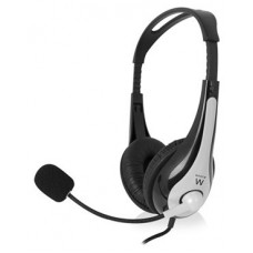 EWENT EW3562 Auriculares + Micrófono Stéreo negro