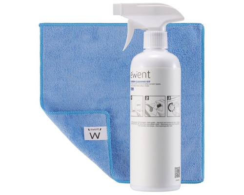 EWENT KIT DE LIMPIEZA DE PANTALLAS 500ML CON PAÑO MICROFIBRA 30X30CM-DI1 EWENT KIT DE LIMPIEZA DE PANTALLAS 500ML CON PAÑO MICROFIBRA 30X30CM