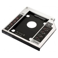 EWENT ADAP.HDD/SSD SATA PARA UNIDAD ÓPTICA 9.5mm