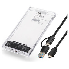 EWENT CARCASA USB 3.2 GEN1 PARA DISCOS DUROS SATA 2.5", USB-C+A