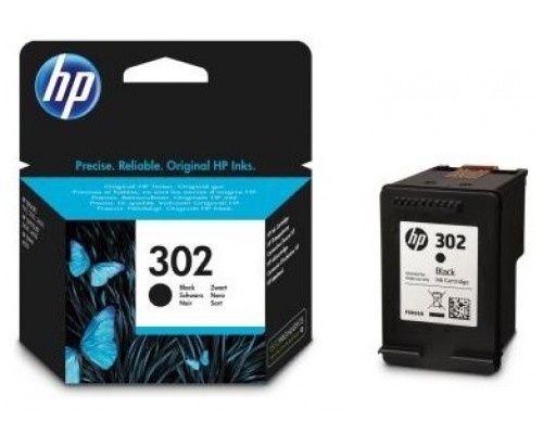 CARTUCHO TINTA NEGRO HP 302 (F6U66AE)