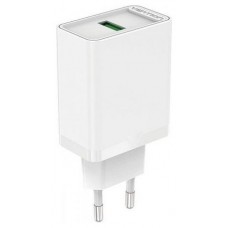 CARGADOR PARED 18W USB-A 3A BLANCO VENTION