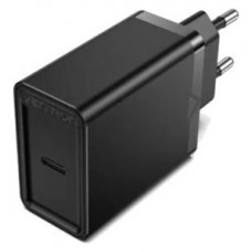 CARGADOR PARED 30W USB-C 2.4A NEGRO VENTION