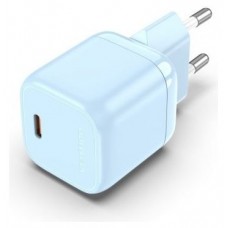 CARGADOR PARED 30W USB-C 3A AZUL VENTION