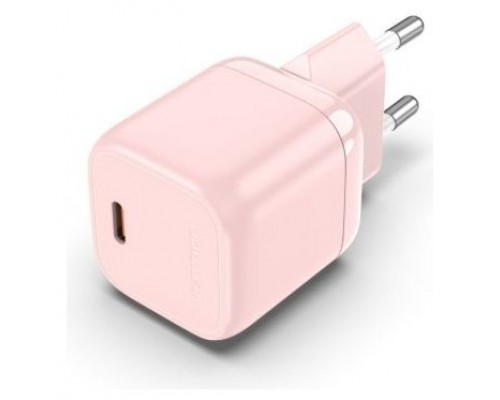 CARGADOR PARED 30W USB-C 3A ROSA VENTION