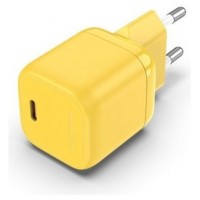 CARGADOR PARED 30W USB-C 3A AMARILLO VENTION