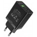 CARGADOR PARED USB-C/PD + USB-A/QC 20W NEGRO VENTION