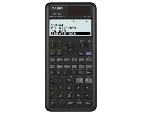 CALCULADORA FINANCIERA CASIO FC-200V-2·