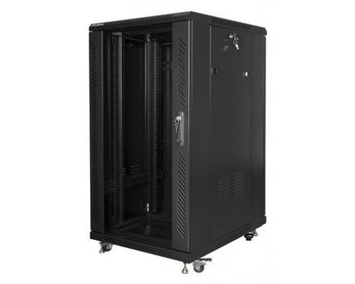 ARMARIO LANBERG RACK 19" 22U 600X800 FLAT PACK BLACK NEGRO