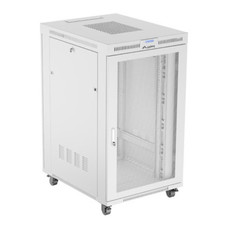 ARMARIO LANBERG RACK 19" 27U 800X1000 FLAT PACK GRIS PUERTA PERFORADA CON LCD-DI108 ARMARIO LANBERG RACK 19" 27U 800X1000 FLAT PACK GRIS PUERTA PERFORADA CON LCD