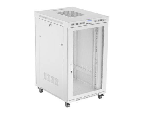 ARMARIO LANBERG RACK 19" 27U 800X1000 FLAT PACK GRIS PUERTA PERFORADA CON LCD-DI108 ARMARIO LANBERG RACK 19" 27U 800X1000 FLAT PACK GRIS PUERTA PERFORADA CON LCD