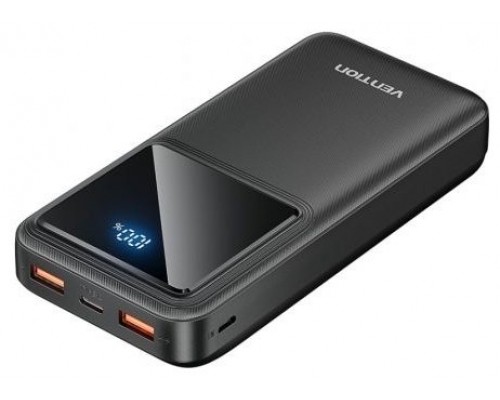 POWER BANK 20000mAh 22.5W NEGRO VENTION