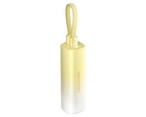 POWER BANK 5000mAh 20W WIRELESS AMARILLO VENTION