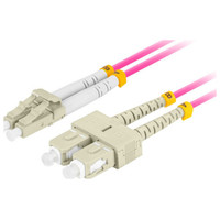 CABLE DE FIBRAOPTICA LANBERG 2M MULTI LC/UPC-SC/UPC DUPLEX OM4 LSZH 3.0MM VL-1DI CABLE DE FIBRAOPTICA LANBERG 2M MULTI LC/UPC-SC/UPC DUPLEX OM4 LSZH 3.0MM VL