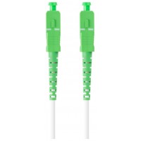 CABLE DE FIBRAOPTICA LANBERG 15M MONO SC/APC-SC/APC SIMPLEX G657A2 LSZH BLANC