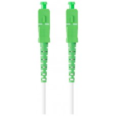 CABLE DE FIBRAOPTICA LANBERG 2.5M MONO SC/APC-SC/APC SIMPLEX G657B3 LSZH BLANC