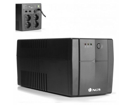 NGS Sai FORTRESS 1500V2, UPS 720W - AVR 4 SHUCKO