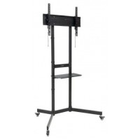 SOPORTE SUELO TOOQ RUEDAS "KEFREN" 37-70" NEGRO