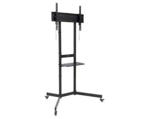 SOPORTE SUELO TOOQ RUEDAS "KEFREN" 37-70" NEGRO-DI10 SOPORTE SUELO TOOQ RUEDAS "KEFREN" 37-70" NEGRO