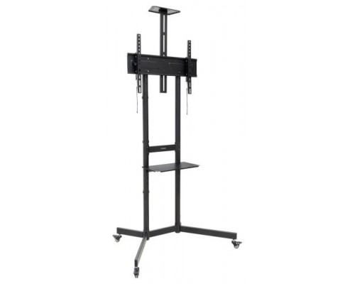 SOPORTE SUELO TOOQ RUEDAS "NEFERTITI" 37-70" NEGRO