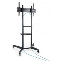 SOPORTE RAMSÉS SUELO CON RUEDAS PARA PANTALLAS 37""-70"" NEGRO TOOQ