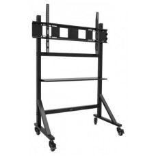 SOPORTE SUELO OPTIMUS CON RUEDAS 60""-105" NEGRO TOOQ