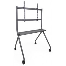 SOPORTE SUELO ISTAND CON RUEDAS 50""-86"" NEGRO TOOQ