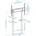 Tooq Soporte Suelo/Pared fijo HIPERION 55"-100"
