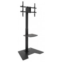 SOPORTE SUELO MINOS CON RUEDAS 37""-70" NEGRO TOOQ