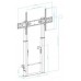 SOPORTE SUELO/PARED FIJO REGULABLE ALTURA 55""-100"" LOTTUSNEGRO TOOQ