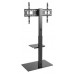 SOPORTE DE SUELO AISENS CON BANDEJA DVD 37"-70" 40KG