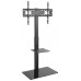 SOPORTE DE SUELO AISENS CON BANDEJA DVD 37"-70" 40KG