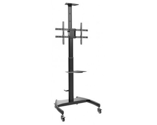 SOPORTE SUELO AISENS RUEDAS Y MANIVELA DVD CAMARA MONITOR TV 50KG 37-70