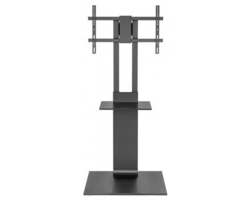 SOPORTE AISENS SUELO BANDEJA DVD PARA MONITOR TV 50KG 37-86 NEGRO