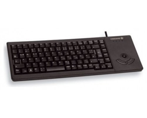 Cherry Teclado XS Plano Trackball Negro