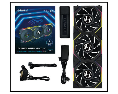 Ventilador caja gaming lian li unifan-MR36 Ventilador caja gaming lian li unifan