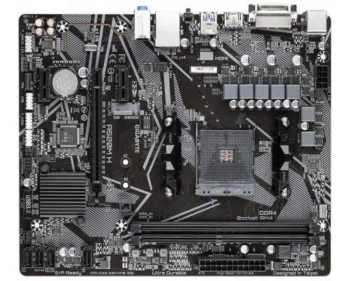 Gigabyte Placa Base A520M H  mATX AM4